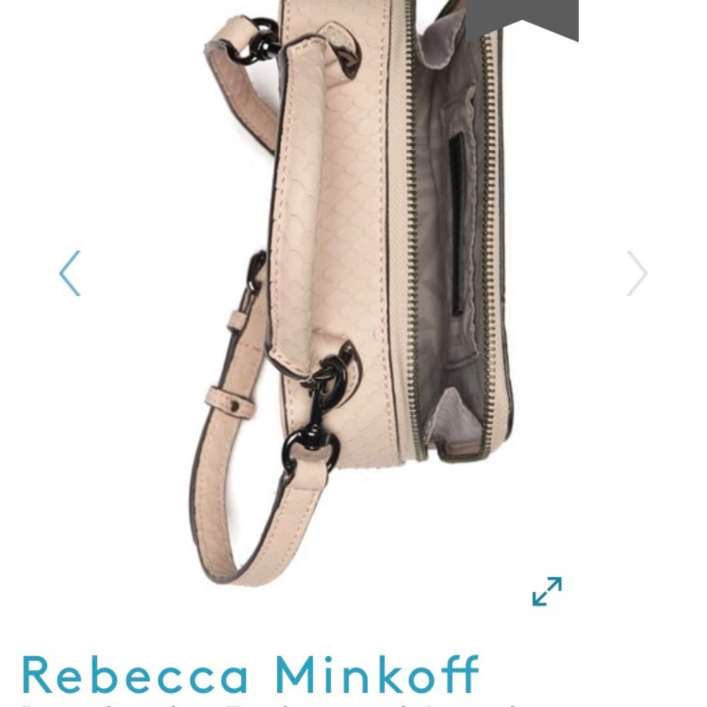 Rebecca Minkoff Box Snake Embossed Bag - Picture 4 of 11